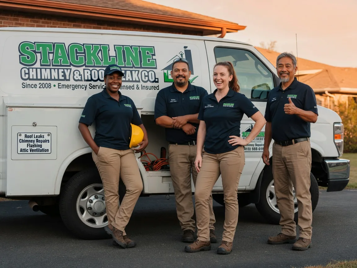 Chimney flashing repair company in Melville, NY